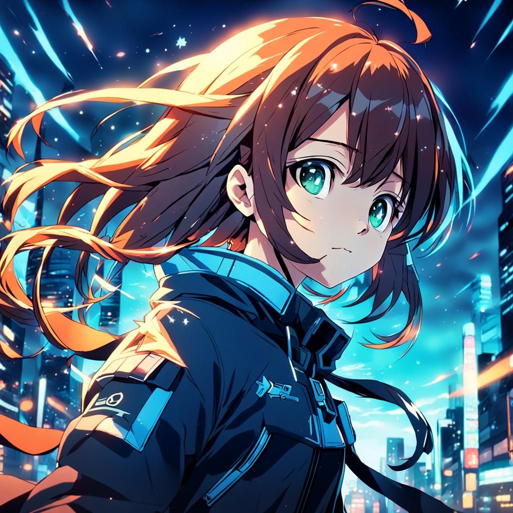 Anime Manga Scan: Cel-Shaded Art by Studio Trigger