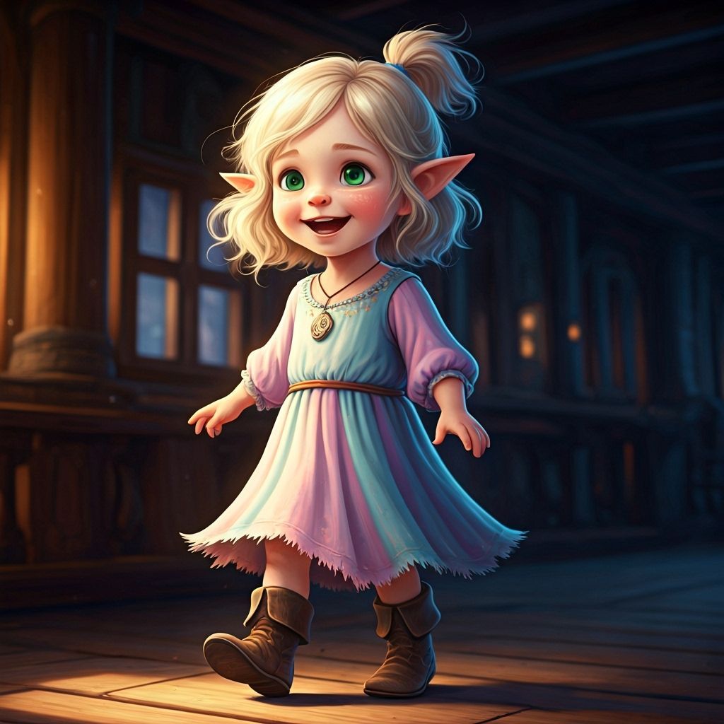 Elven Girl Lila's Shipboard Adventures