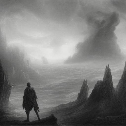 Yorick Mori in Foggy Graveyard of Shadow Isles