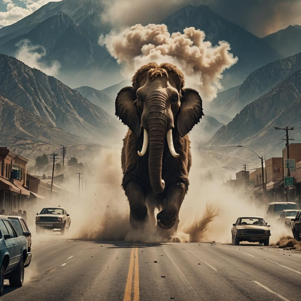 Mammoth Storms Broad Street: Cinematic Disaster Scene