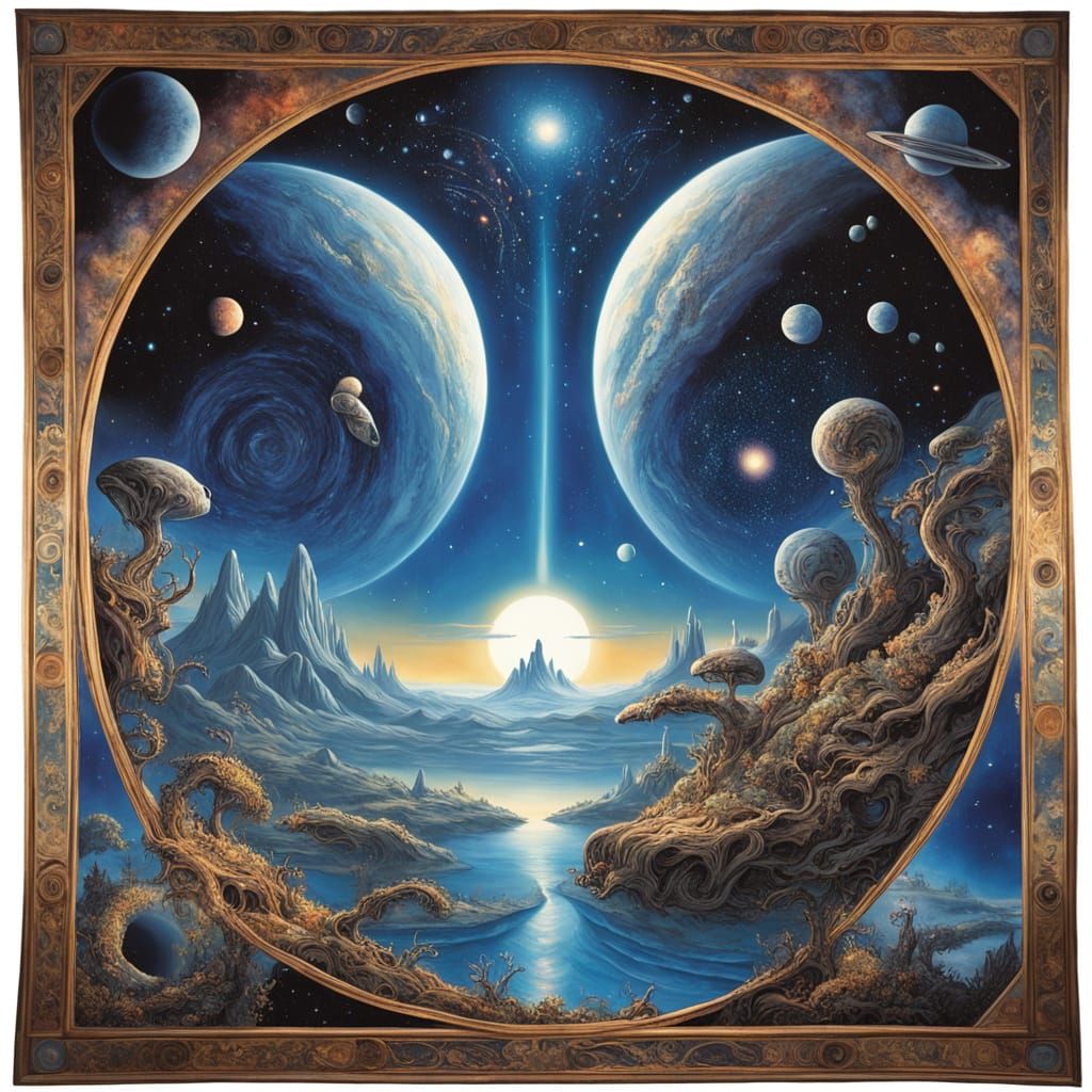 Celestial Being of Galaxies and Stardust