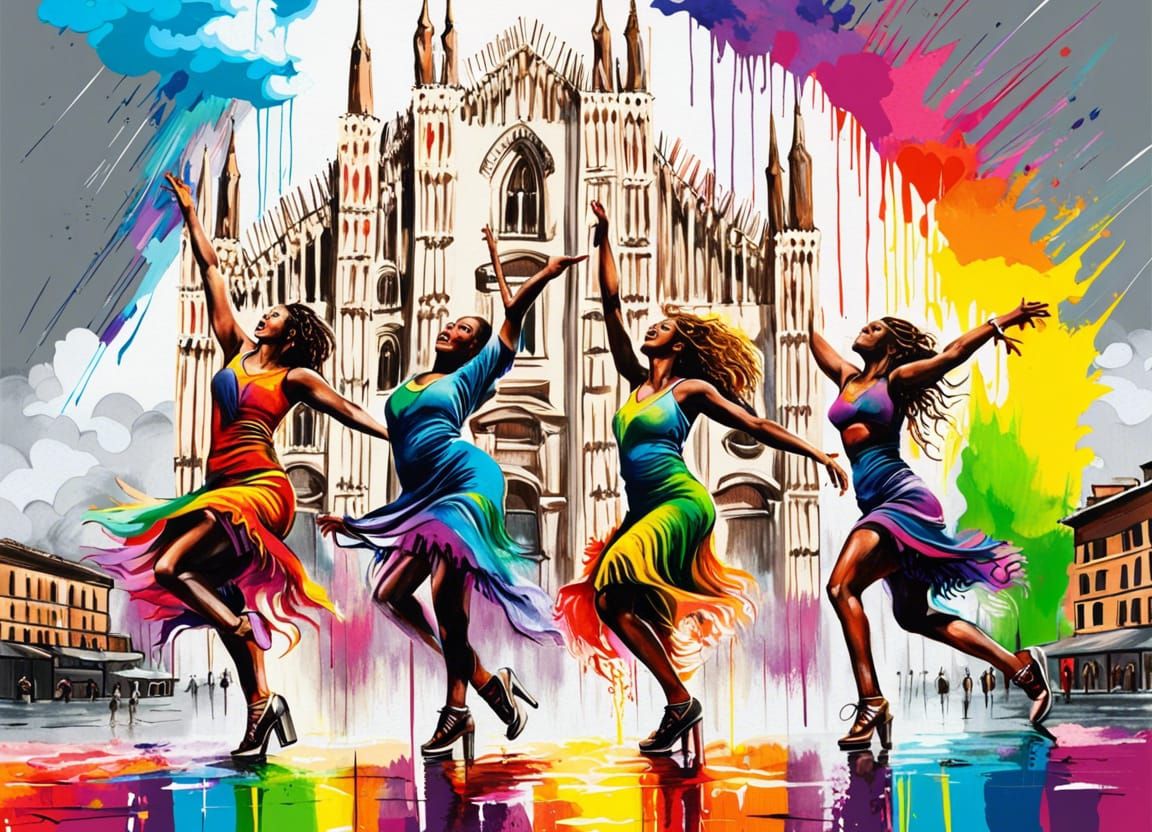 Dancing in Milan: A Graffiti Art Celebration