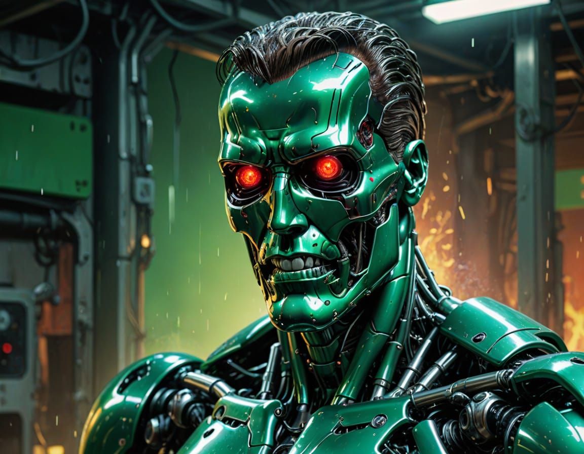 The Terminator x Gumby
