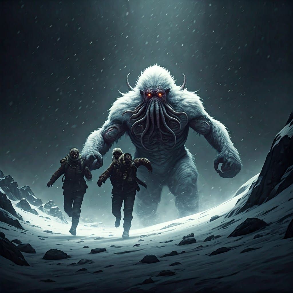 Eldritch Horrors Unleash Chaos in a Blinding Snowstorm