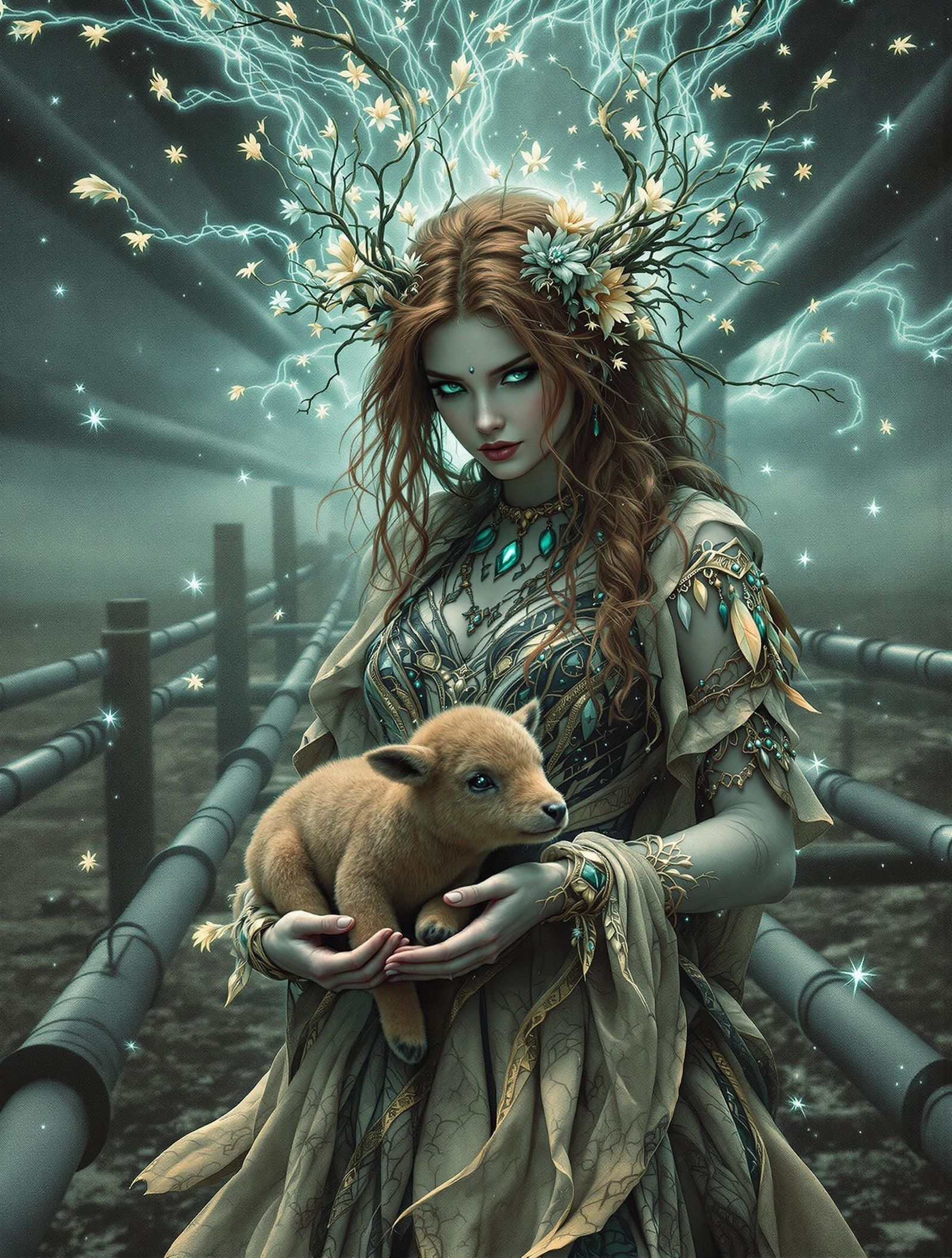 Defiant Fairy Embodies Renewal in Industrial Fracking Landsc...