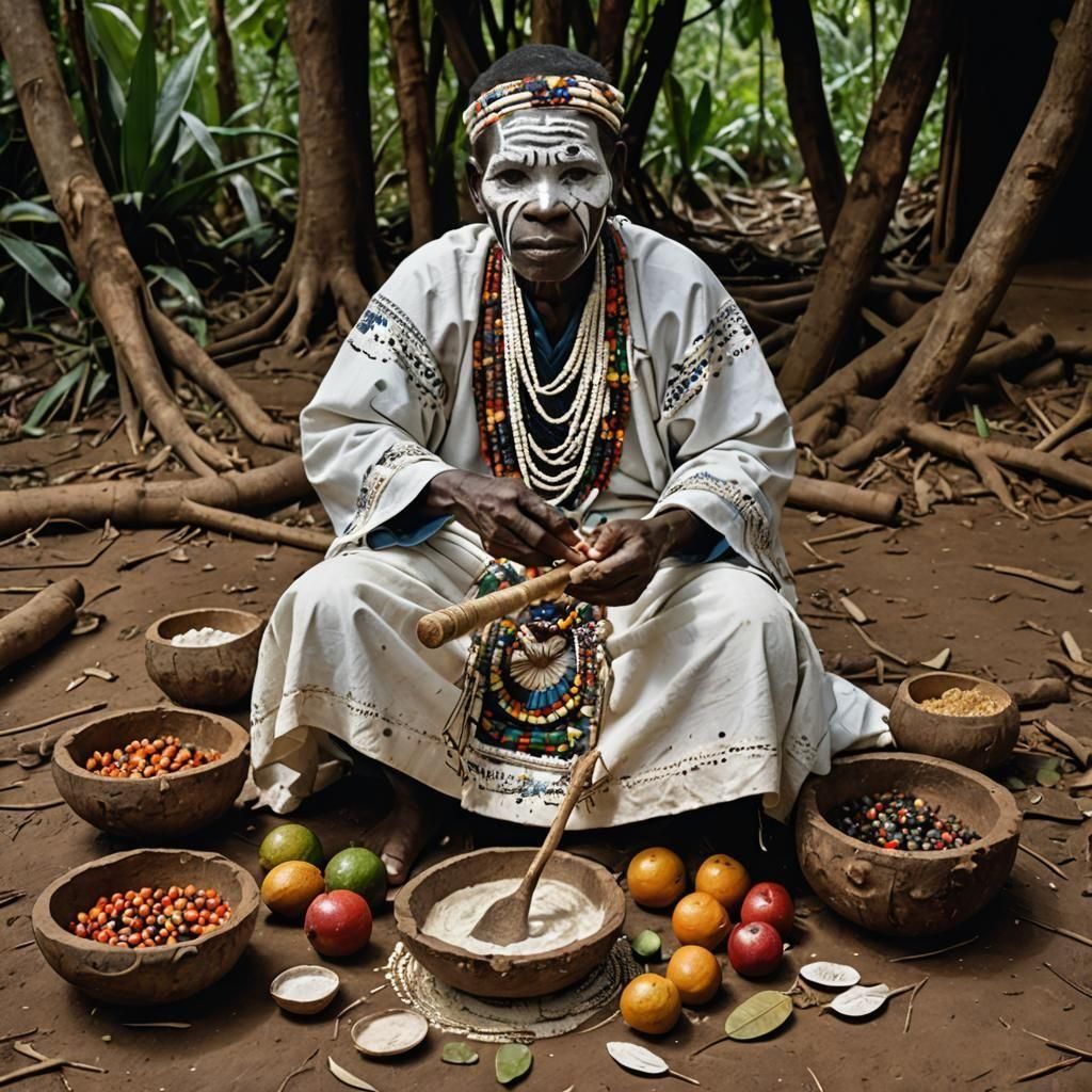 nganga healer - Central Africa (Part 2)