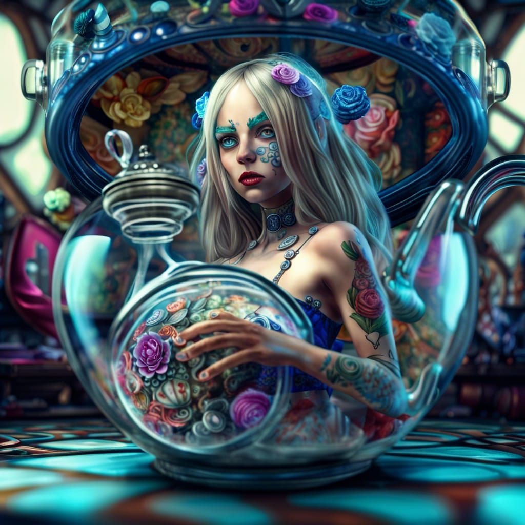 Alice in Wonderland - Cyberpunk Edition