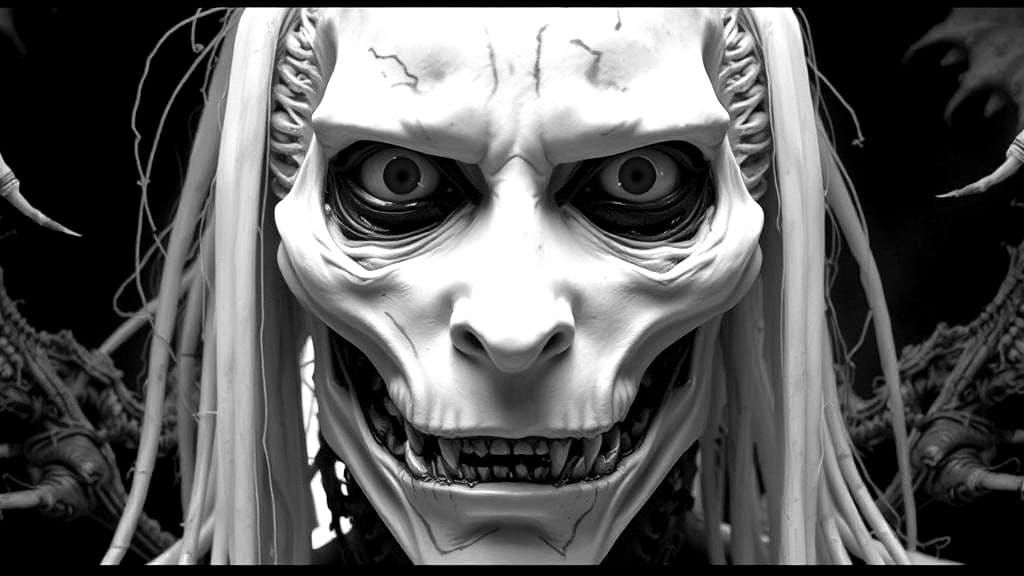 Terrifying One-Eyed Demon Attacks from Under Bed