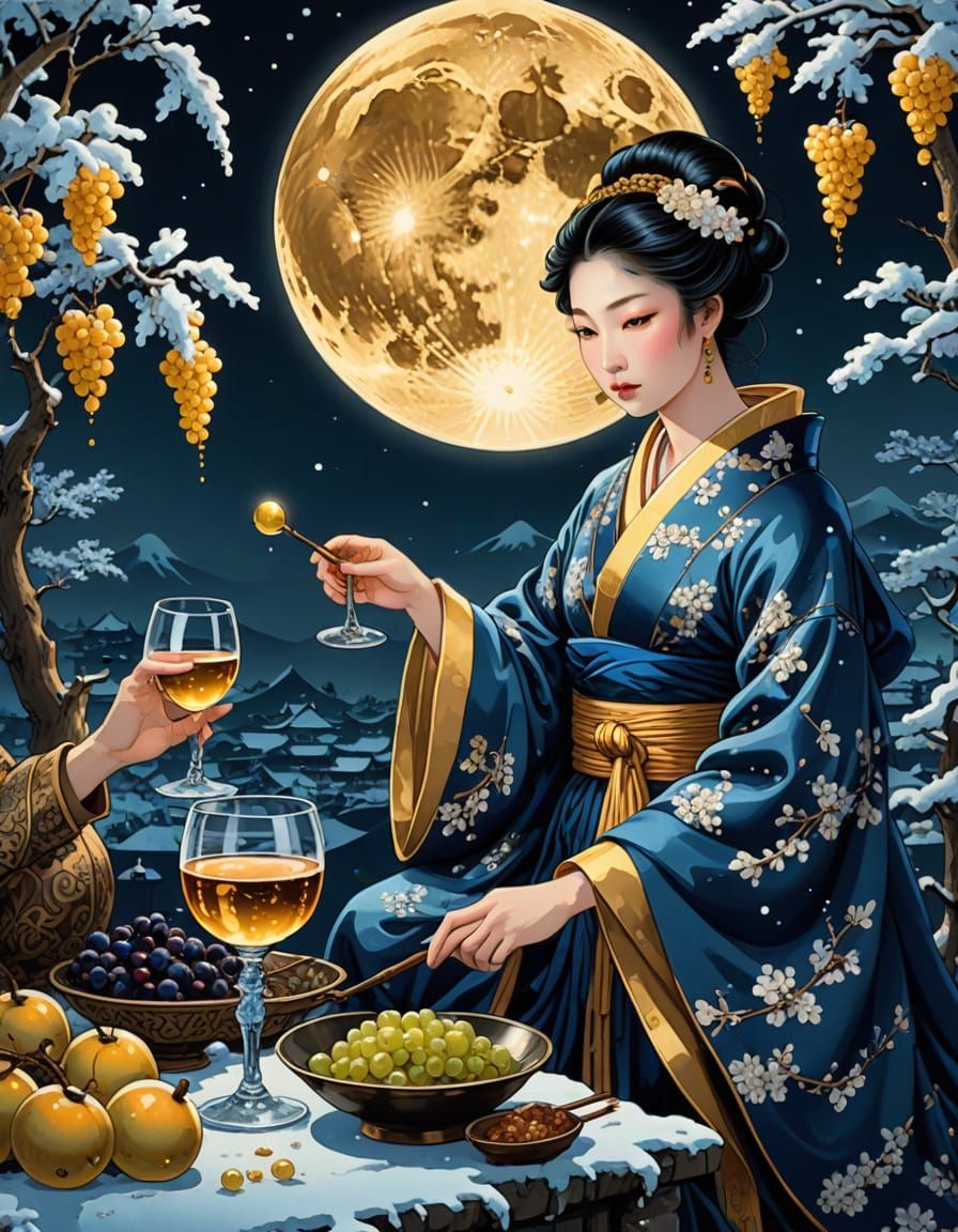 Baroque Fantasy Harvesters in Celestial Splendor