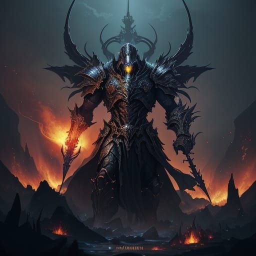 Cyberpunk Divine Executioner Concept Art