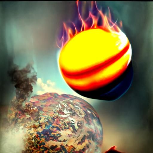 Fiery Planets Ablaze in a Cosmic Inferno