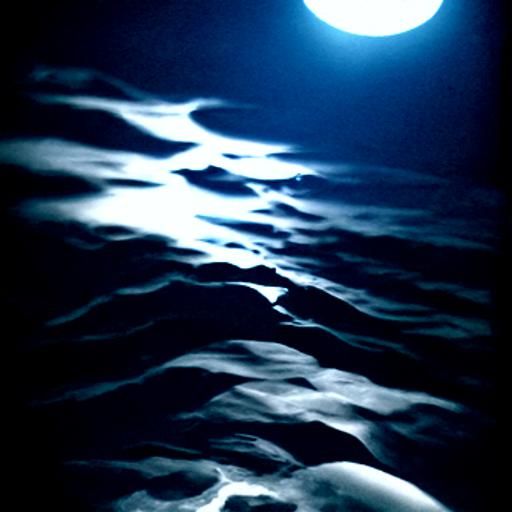 Abstract Representation of Moonlight