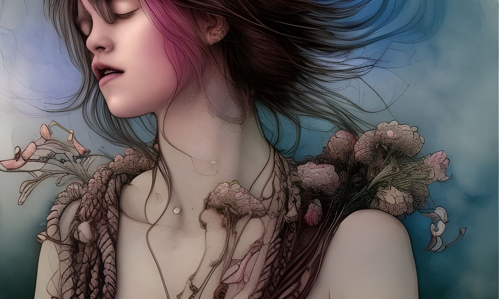 Aquarel Painting Inspired by a Popular Song