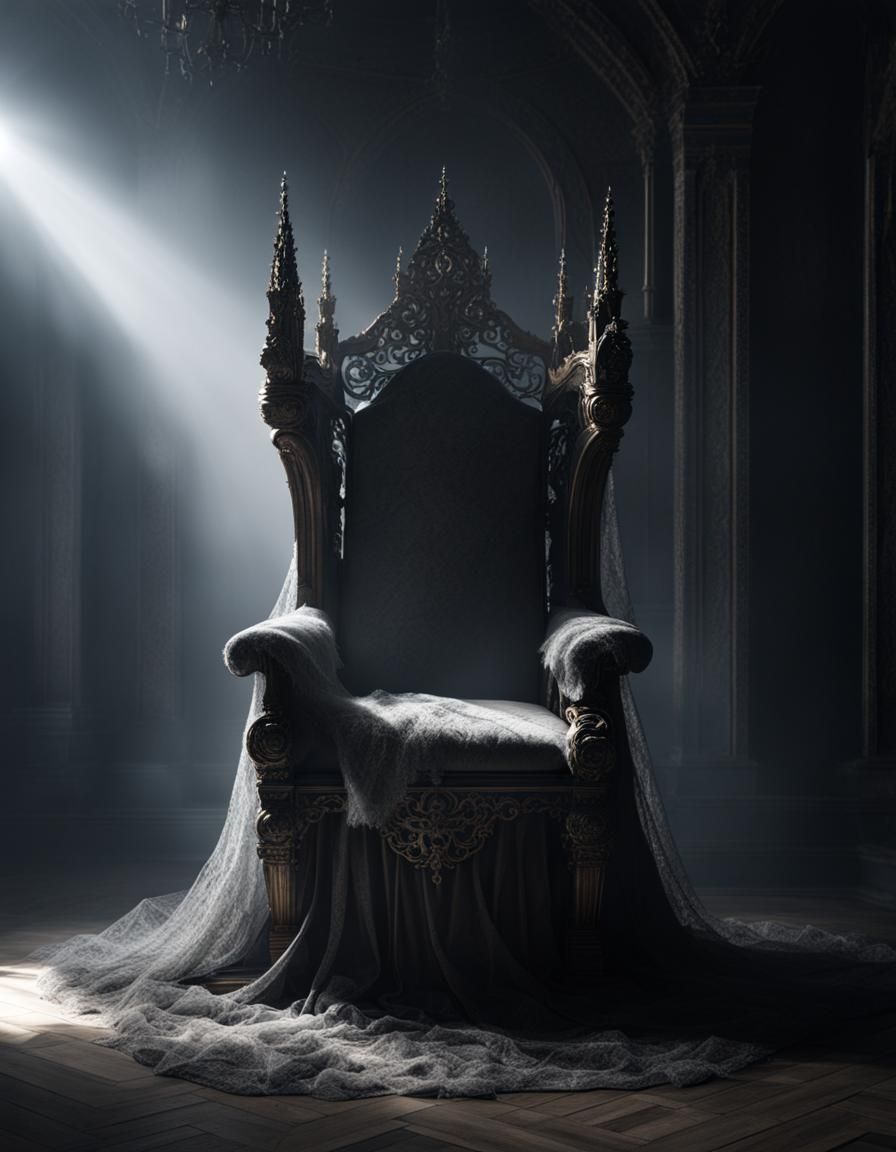 Phantom Sits on Derelict Throne in Desolation