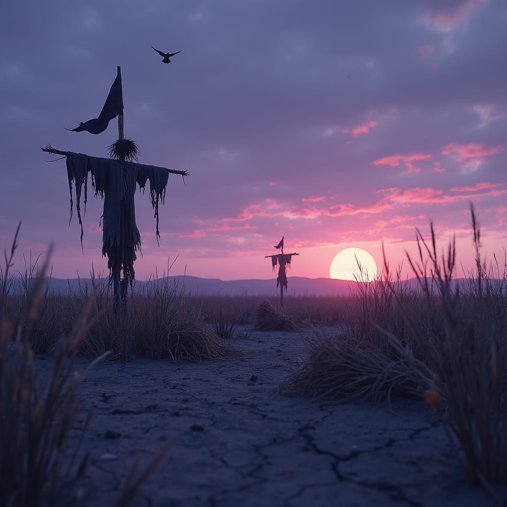 Sinking of the Drought Celebration in a Desolate Late Octobe...