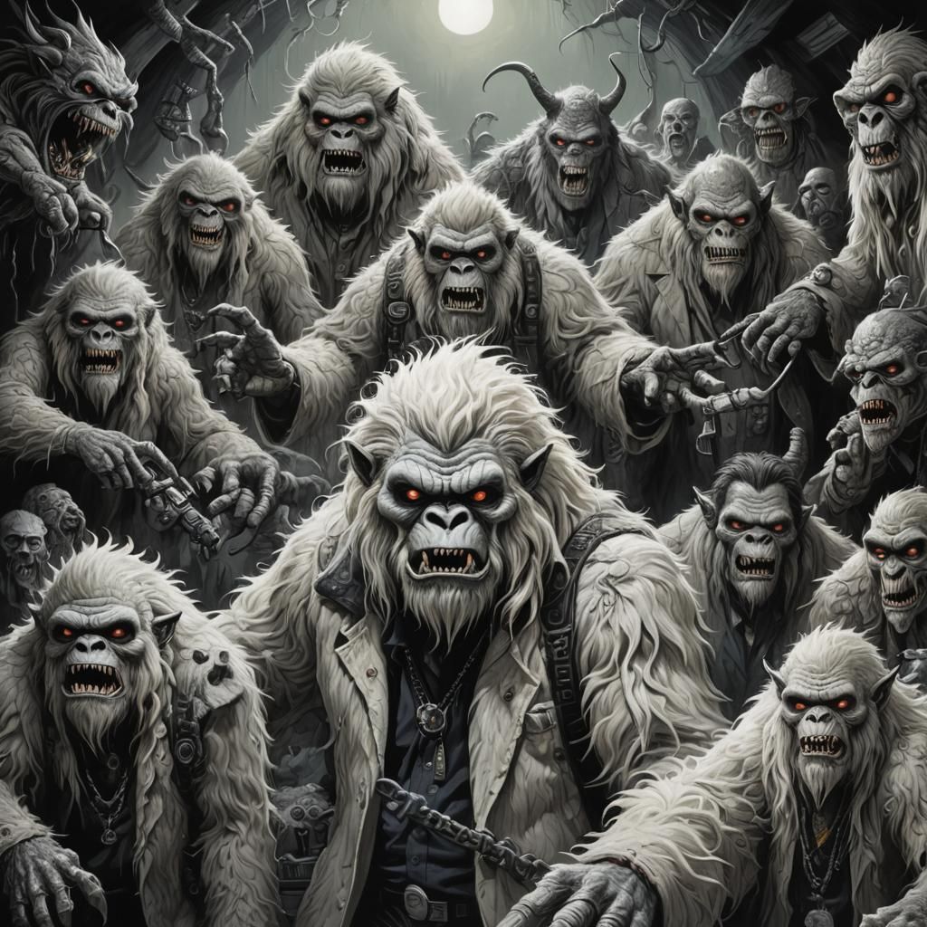 Yeti Business Mafia: Spooky Sci-Fi Fairytale Horror