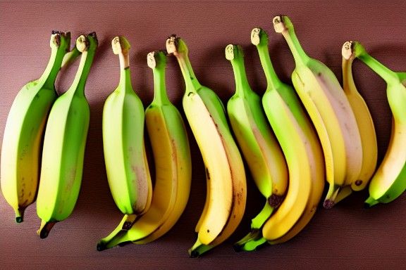 Simple Banana Still Life