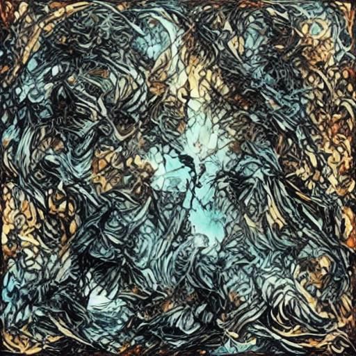 Twilight Valley Figure in Dark Academia Style