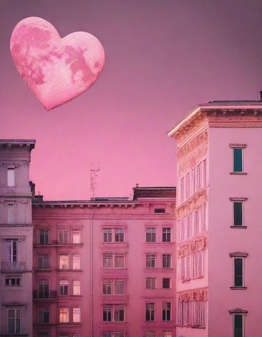 Heart moon 🩷