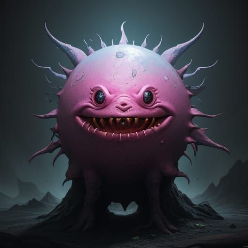 Surreal Creature Emerges from Hyperrealistic Fantasy Art