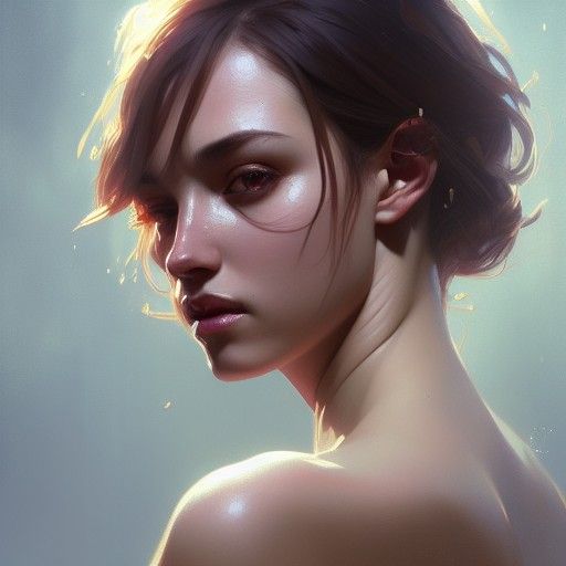 Shy Beauty: Hyperdetailed Portrait in Unreal Engine 5