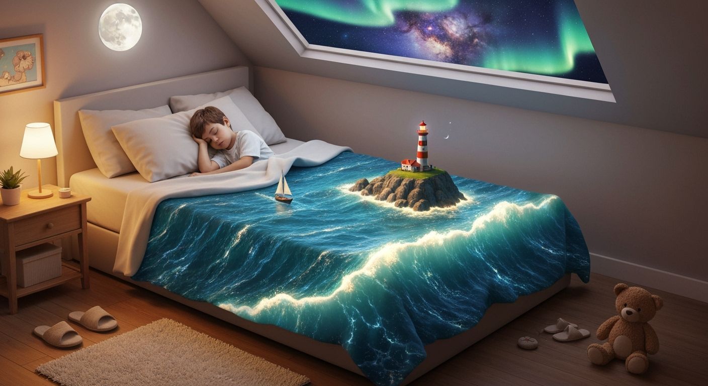 Child's Dream Ocean with Galaxy Ceiling