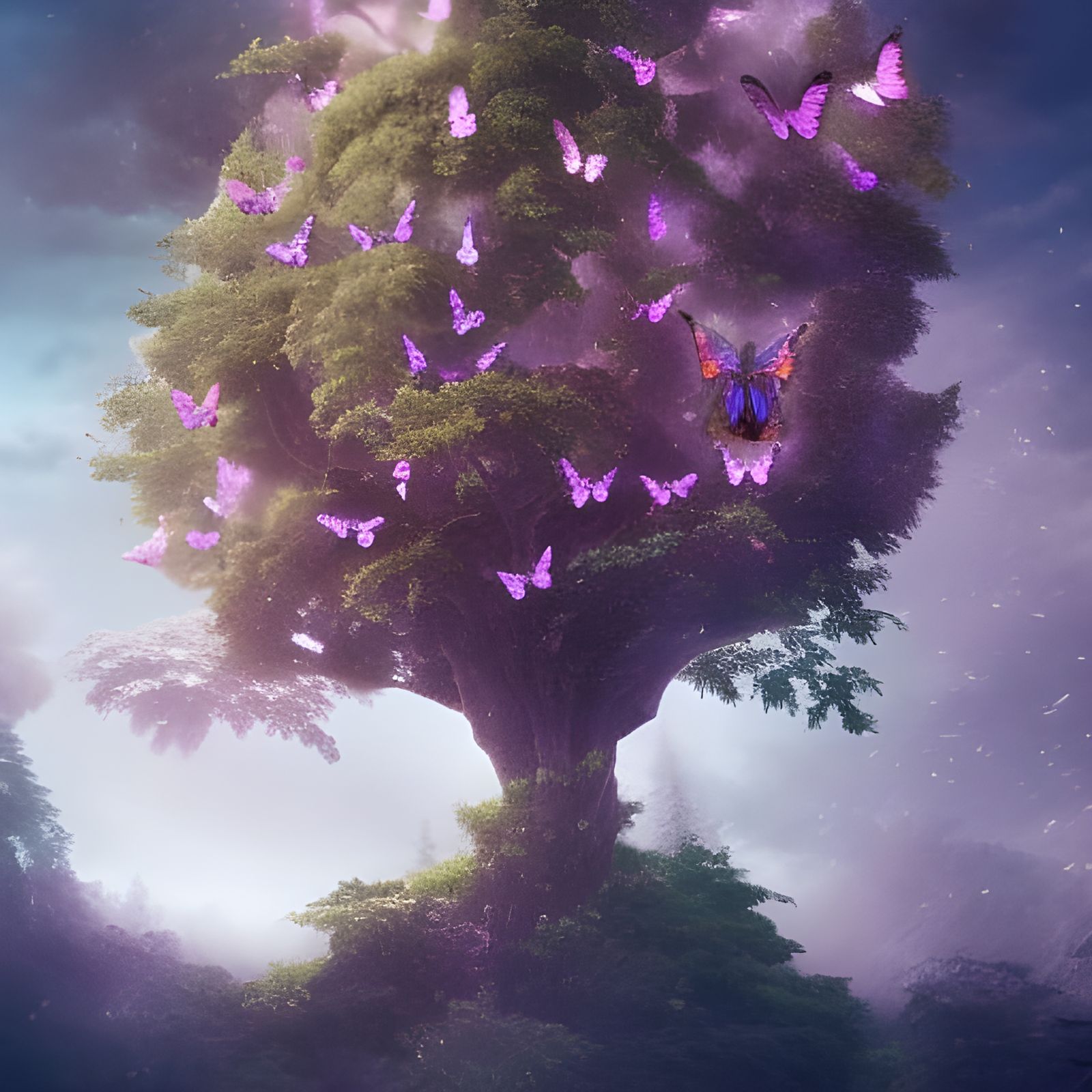 Butterfly tree