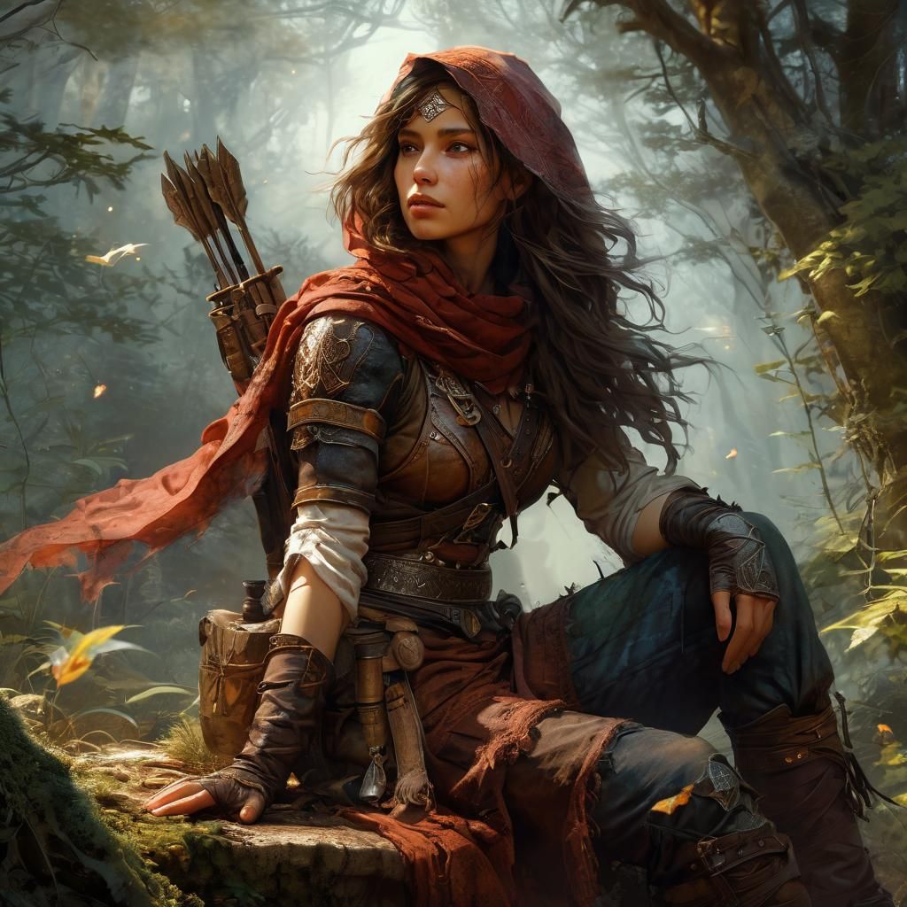 Henna, - Human Ranger / Rogue