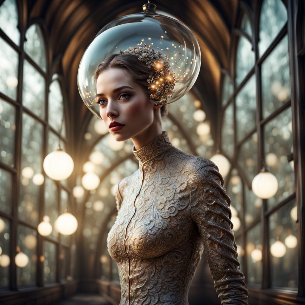 Alien People and Pets in Photorealistic Style