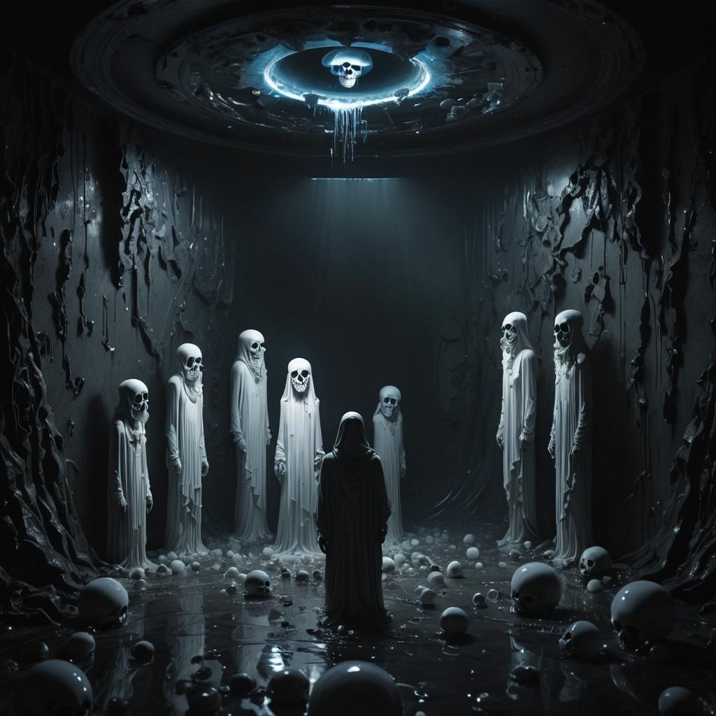 Psychedelic Milk Ghosts and Goddesses in Crystal