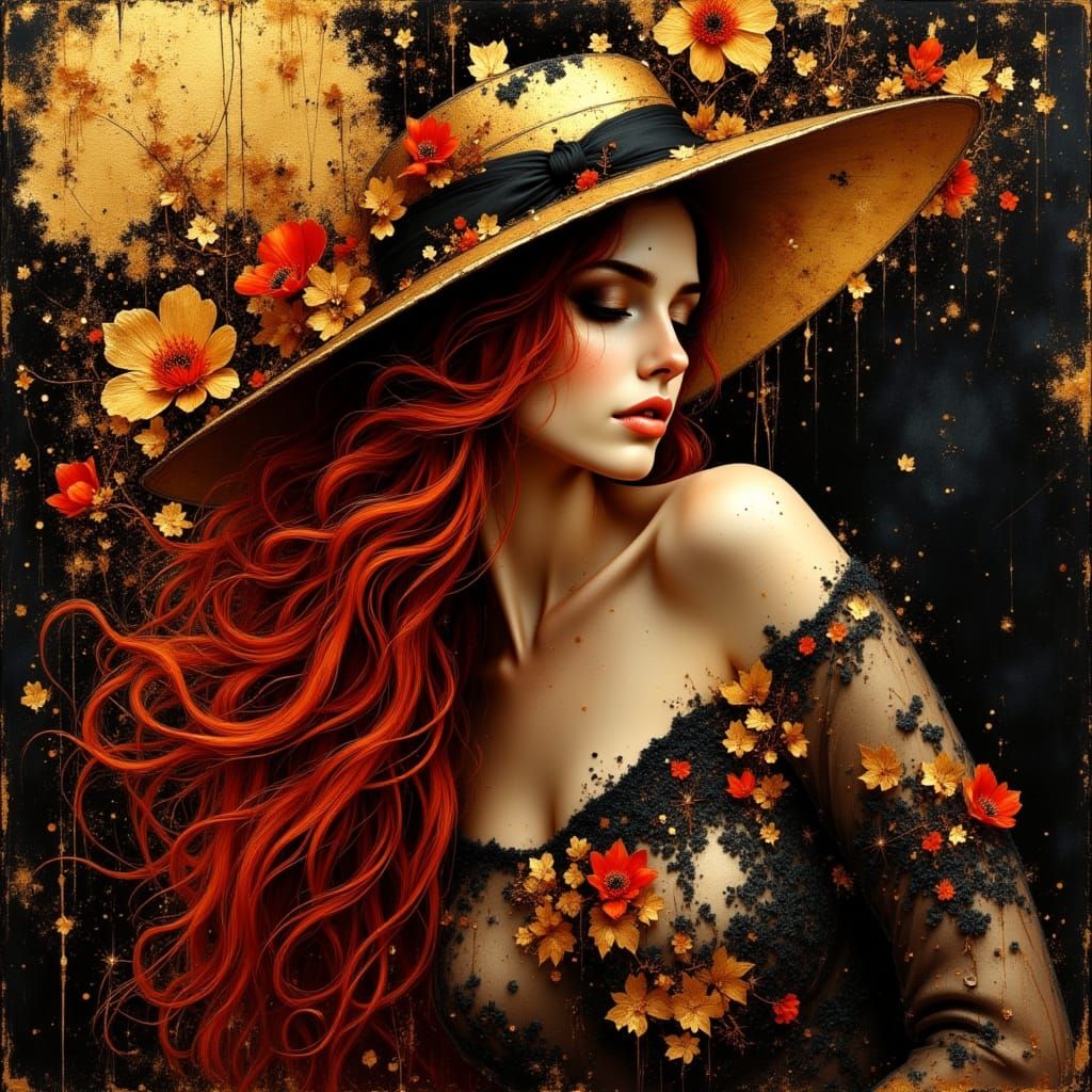 Art Nouveau Enchantress