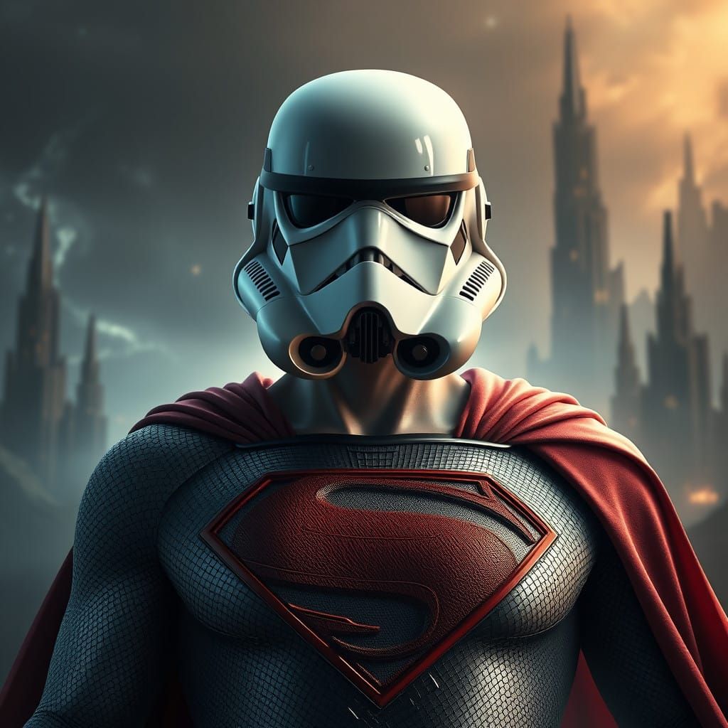 Superman Stormtrooper Sci-Fi Icon