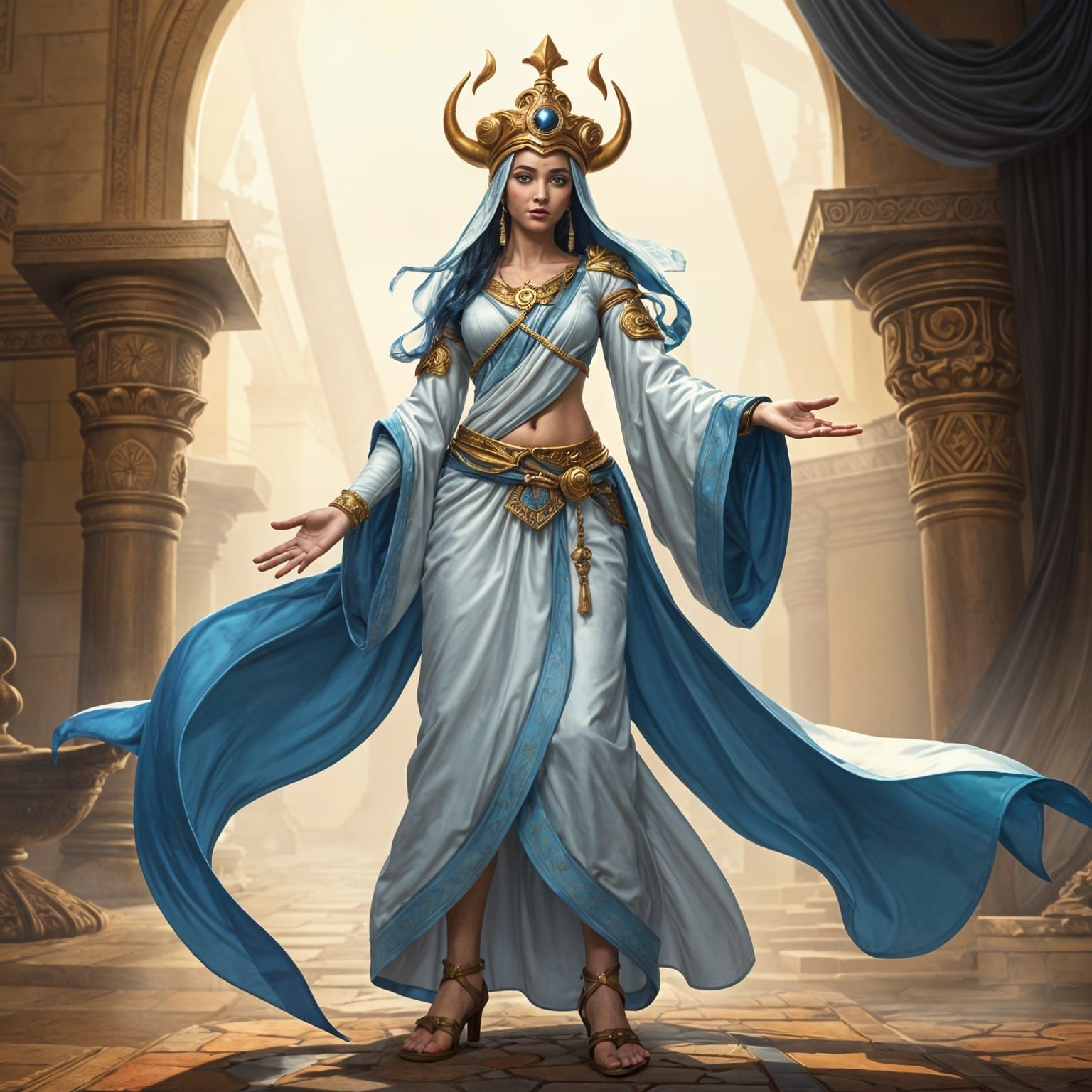 Mysterious Princess of the Magic Lamp