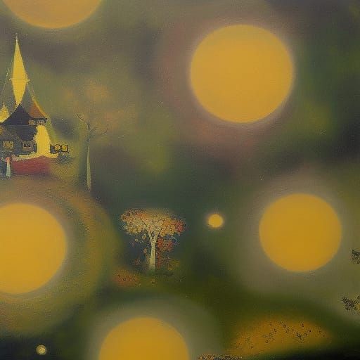 Biopunk Cat Astronaut in Surrealist Painting