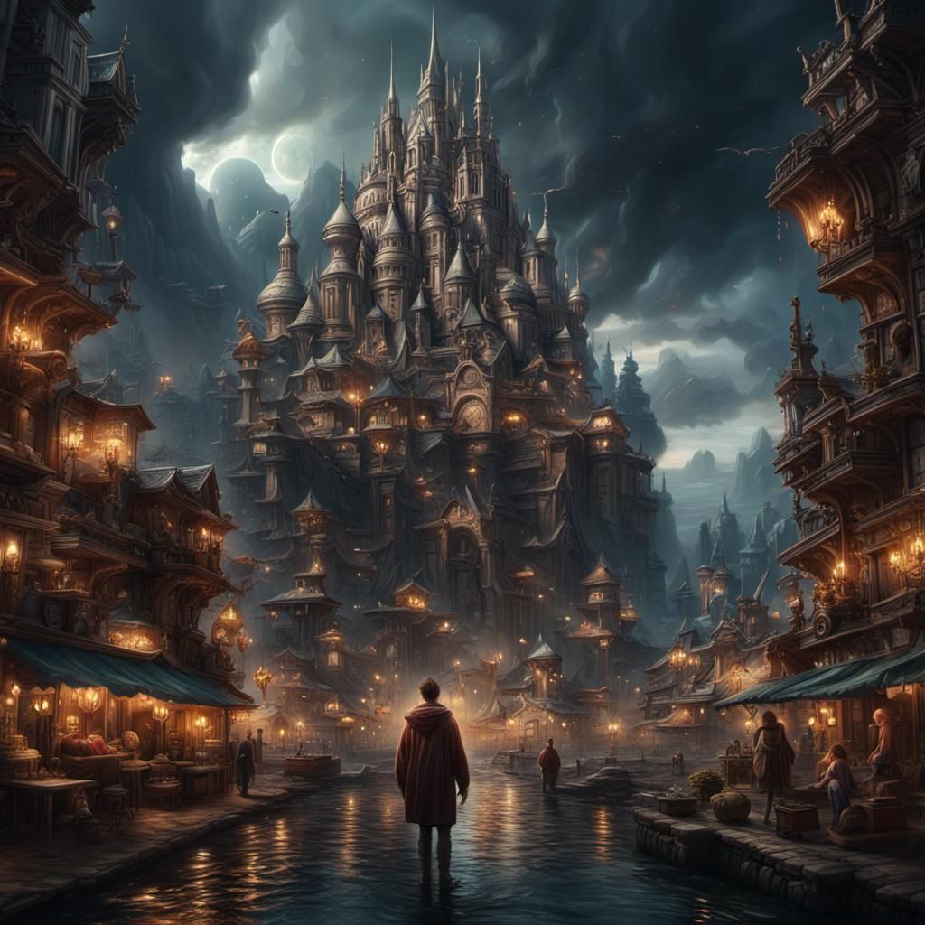 The city