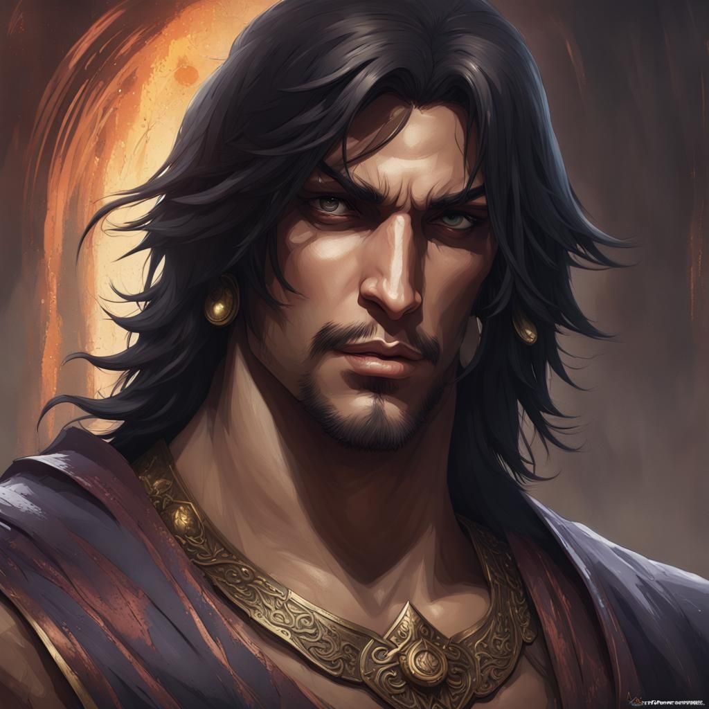 Dark Prince Transformation: Hyperdetailed Concept Art