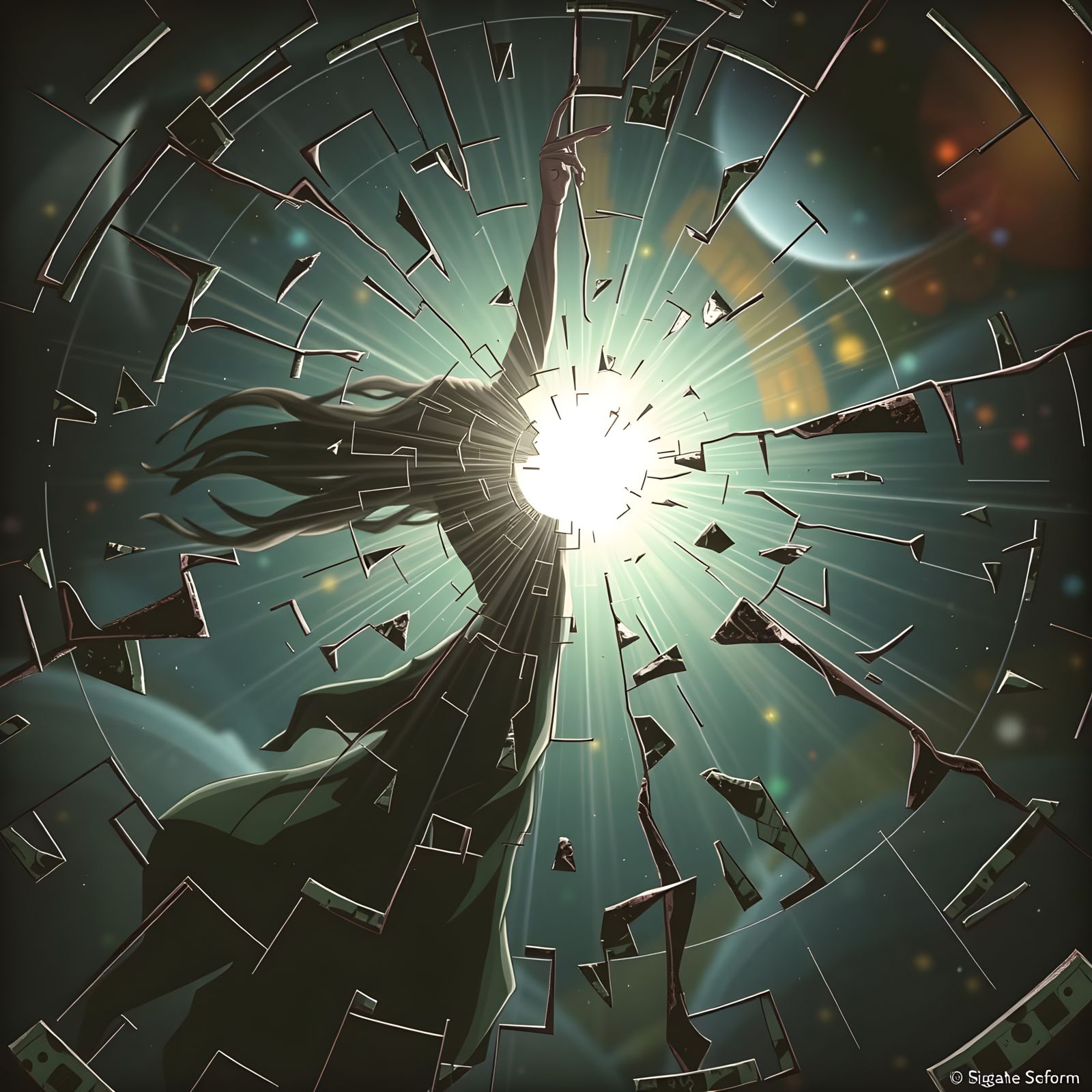 Did she shatter the universe or merely your ability to perce...