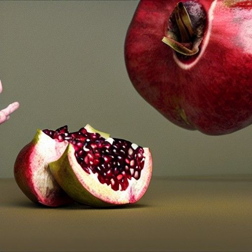 Persephone and Pomegranate in the Underworld: Hyperrealism