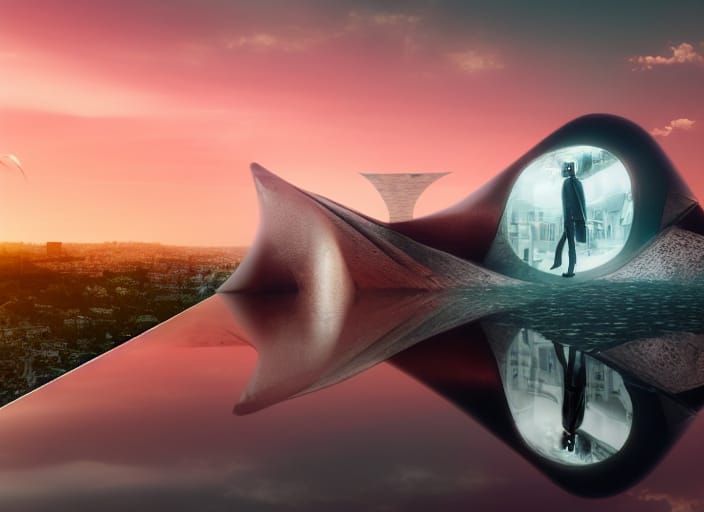 Dystopian Secret Entrance: Wealth, Power, and Poverty