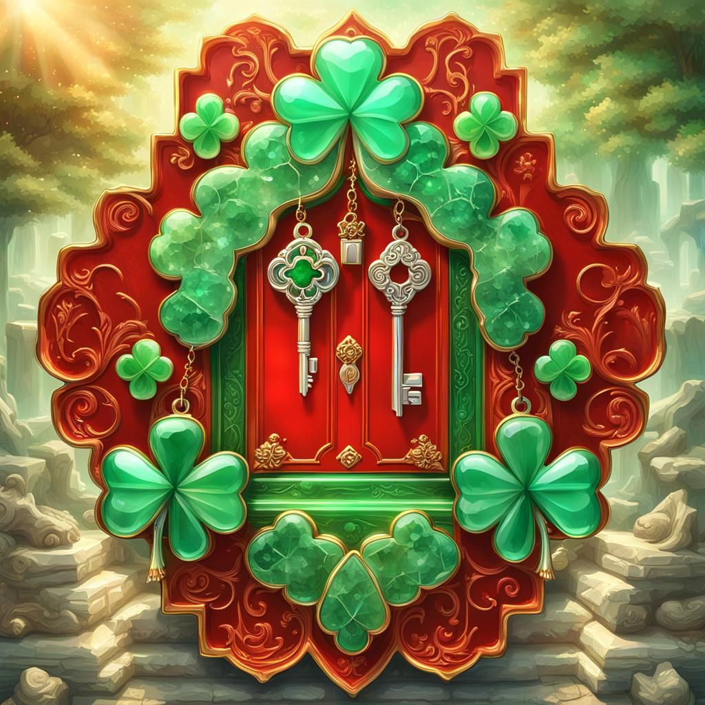 Crystal Key to Luck: Fantasy Concept Art