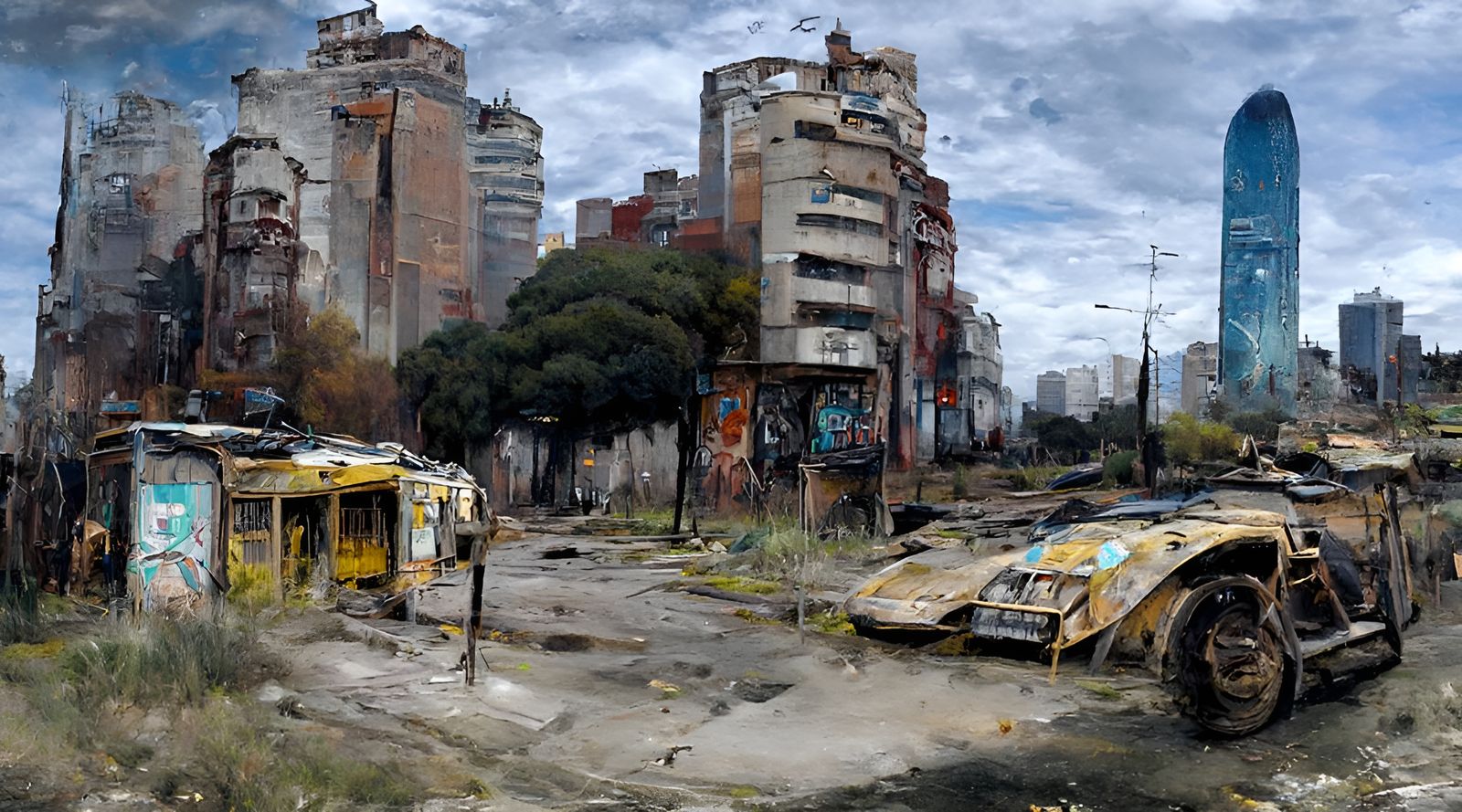 Post Apocalyptic Cities 37 - Buenos Aires
