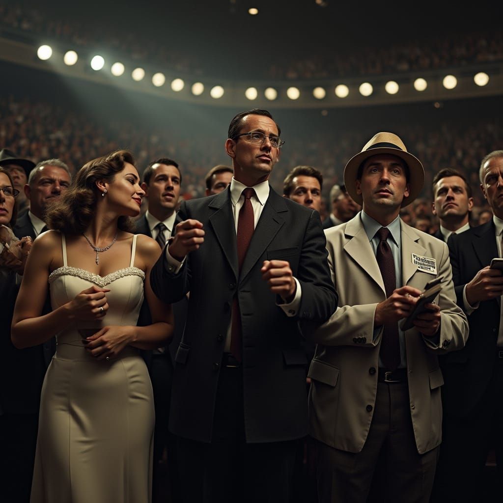 Ringside Drama: Anguished Love, Fervent Enthusiasm, and Fren...