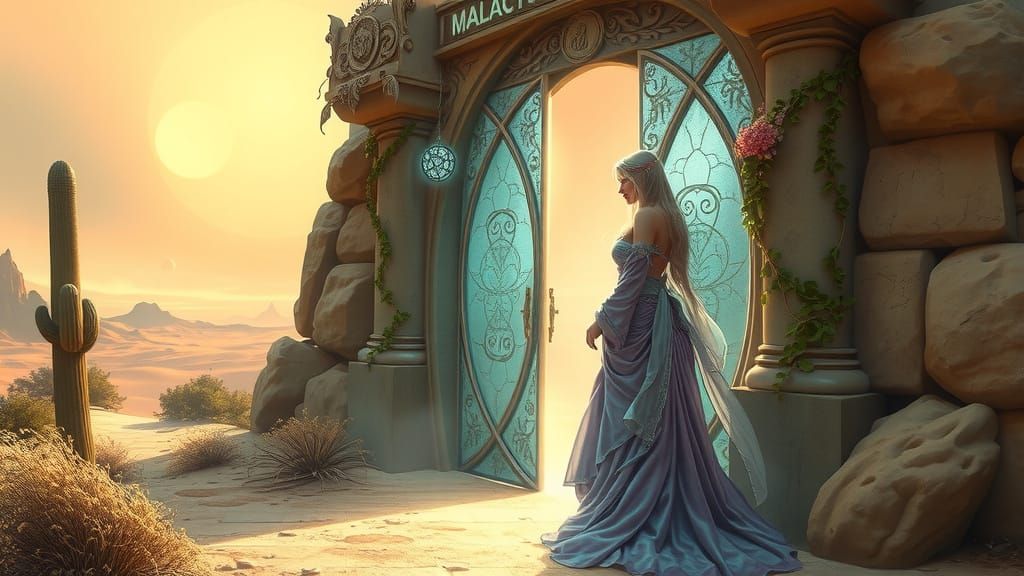 Regal Fairy Woman by Ethereal Door