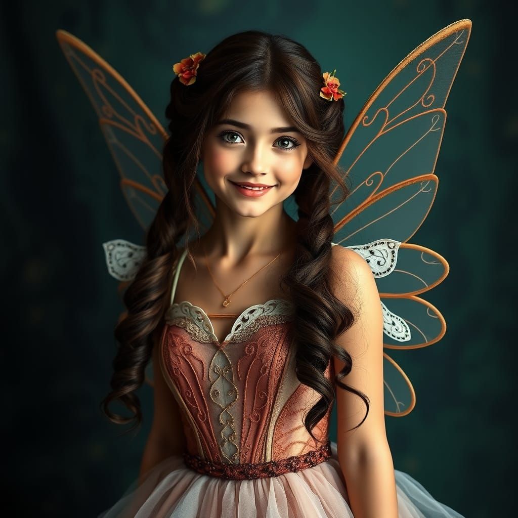 Stunning Fairy Cosplay in Hyper-Realistic Detail