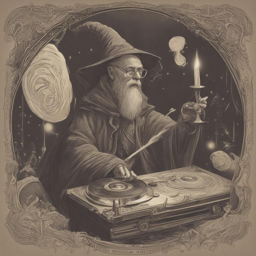 Victorian Wizard in Classic Style