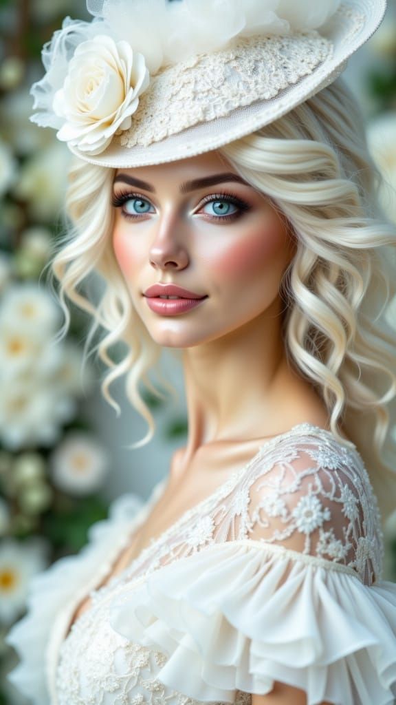 Ascot Races White Party: Glamorous Fashion Photography