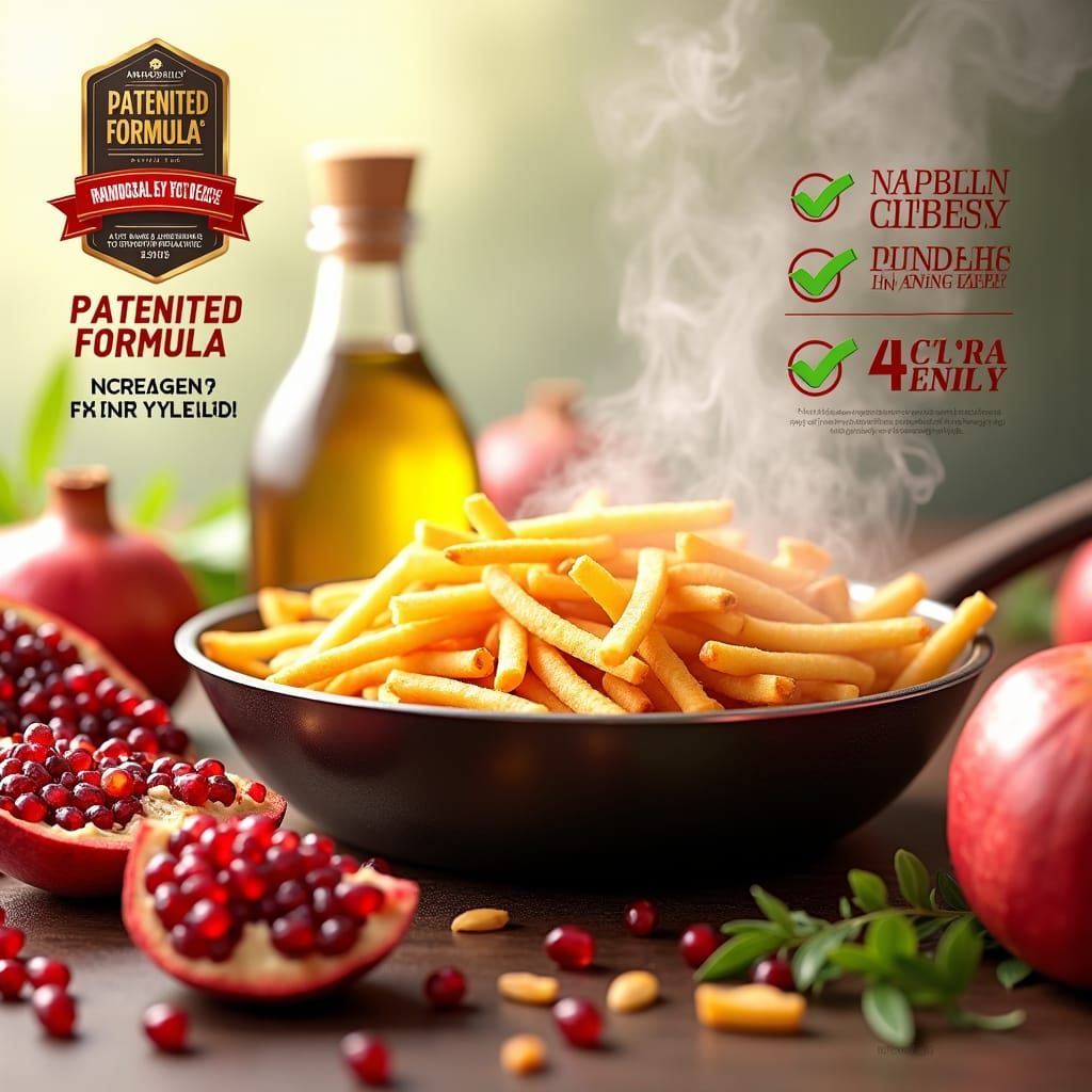 Golden French Fries with Anarshield Product Display