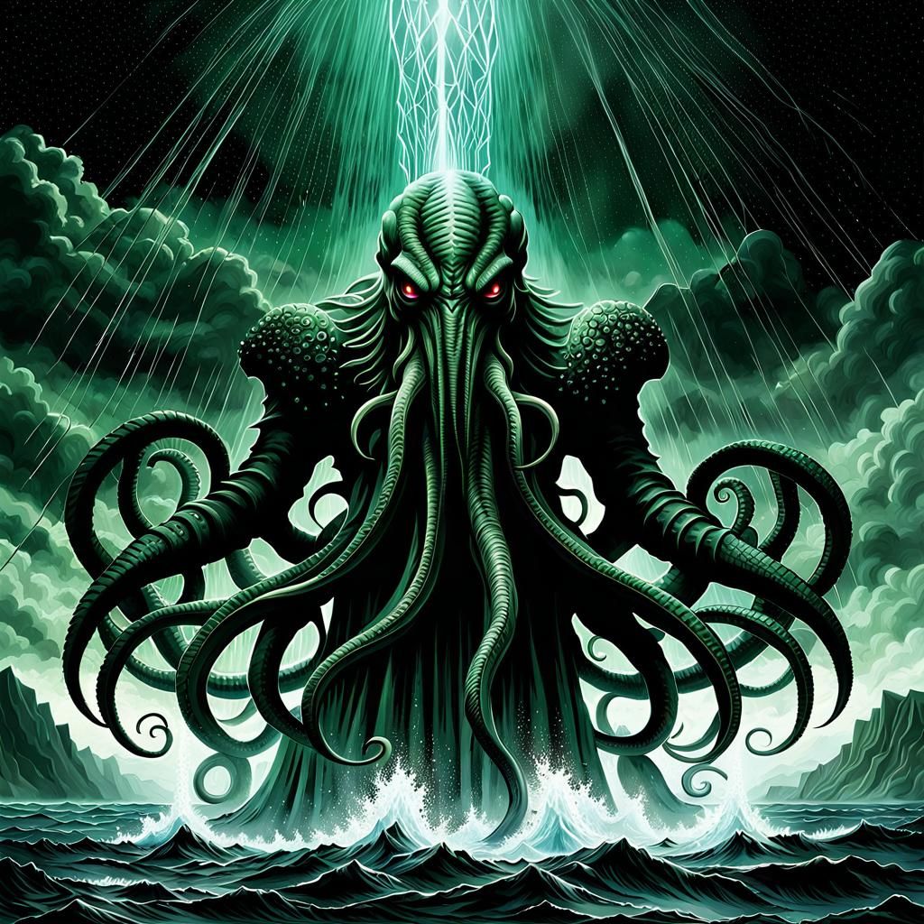 Cthulhu Rising: Eldritch Doomsday in Photorealistic Horror