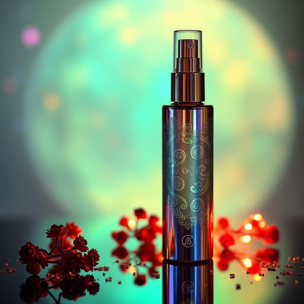 I'd like to introduce "Mythril Mist": a shimmering facial sp...