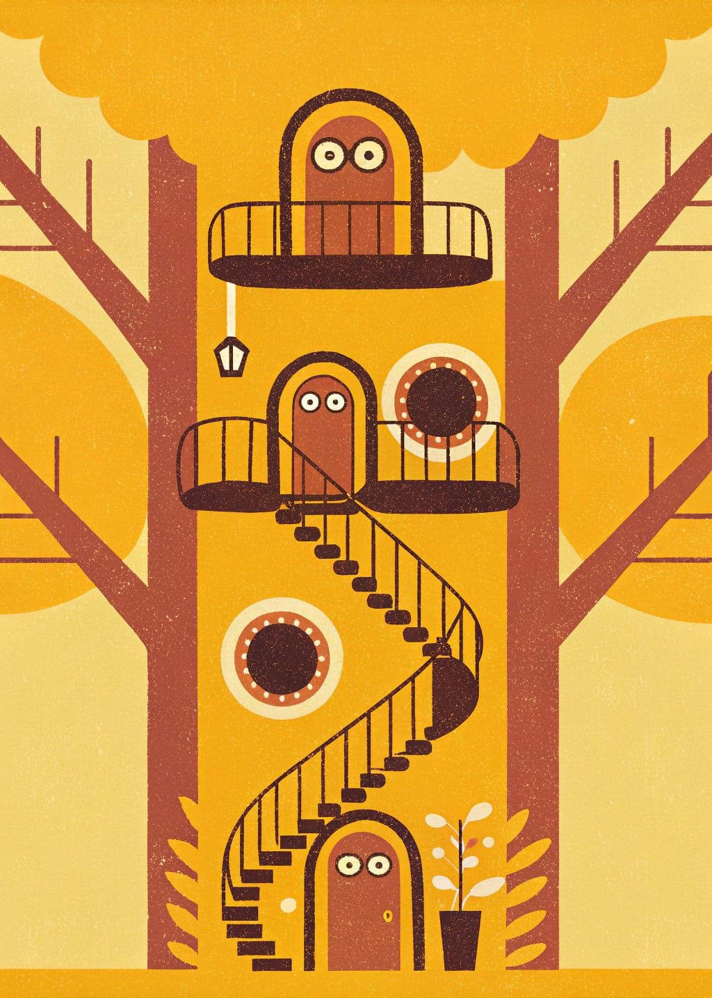 Treehouse Poster Art